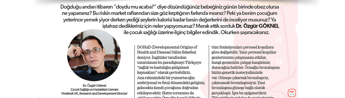 Dr. Özgür Göknel ile Çocuk Sağlığı Üzerine Bilmediklerimiz ... Nutrigen Ferromixin